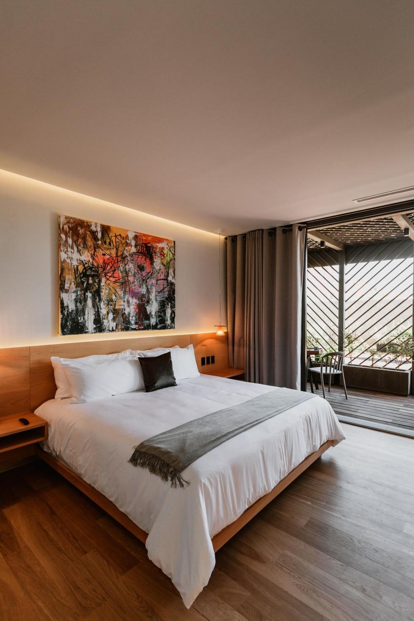 Ta Hotel De Diseno كويريتارو الغرفة الصورة