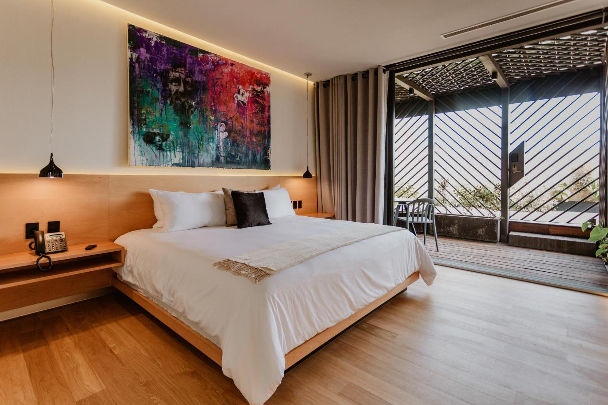 Ta Hotel De Diseno كويريتارو الغرفة الصورة