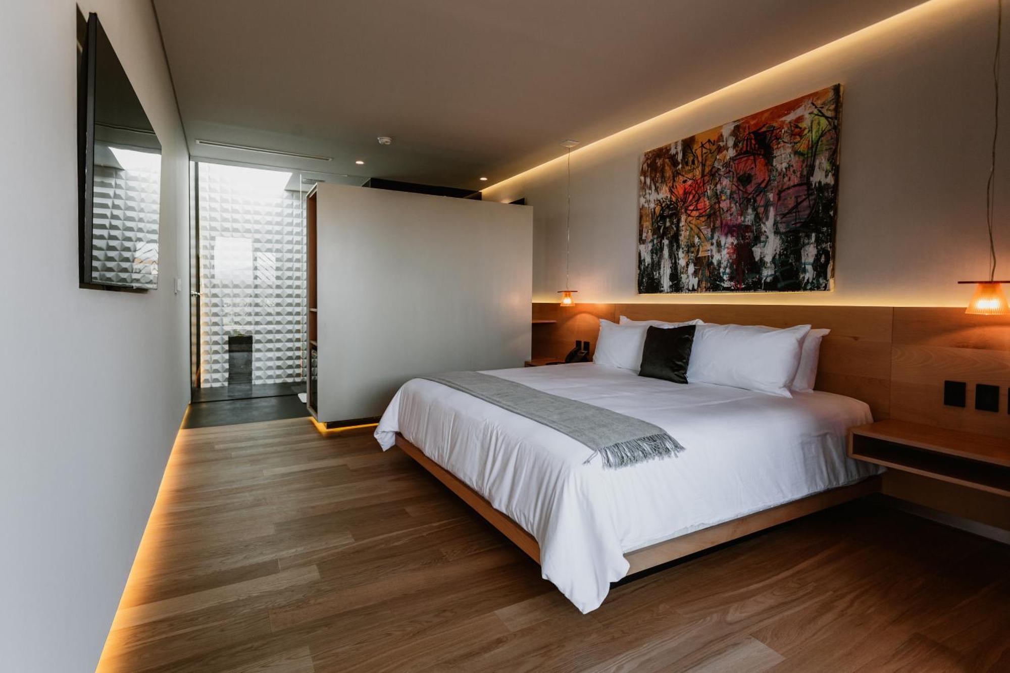 Ta Hotel De Diseno كويريتارو الغرفة الصورة